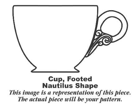 W150 Footed Cup by Homer Laughlin 
