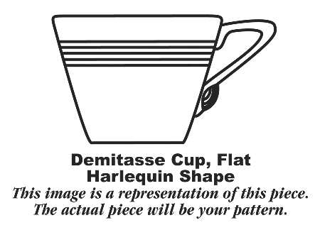 HLC1609 Flat Demitasse Cup