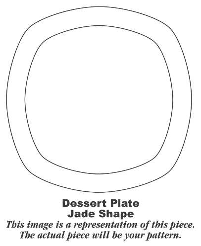 The Romance Dessert/Pie Plate
