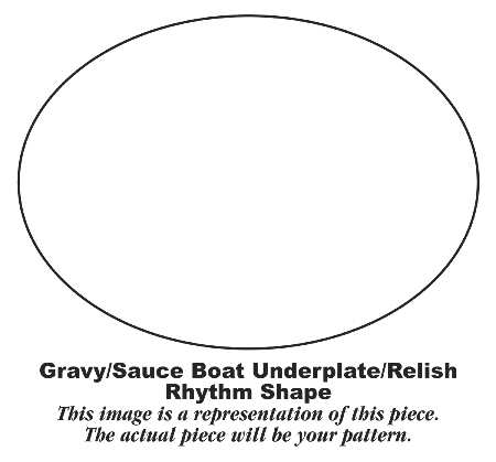 RY189 Underplate for Gravy Boat