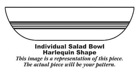 HLC1611 Individual Salad Bowl