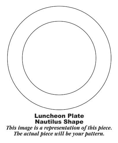 HLC907 Luncheon Plate