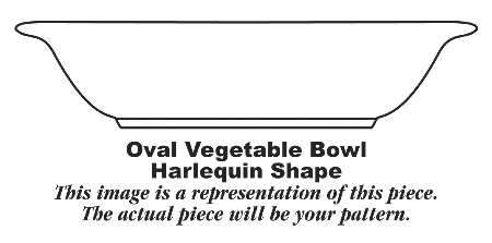 HLC1610 9" Oval Vegetable Bowl