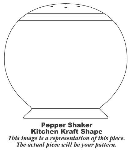 Sun Porch Pepper Shaker