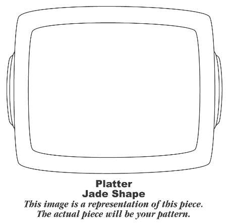 J116 11" Oval Serving Platter