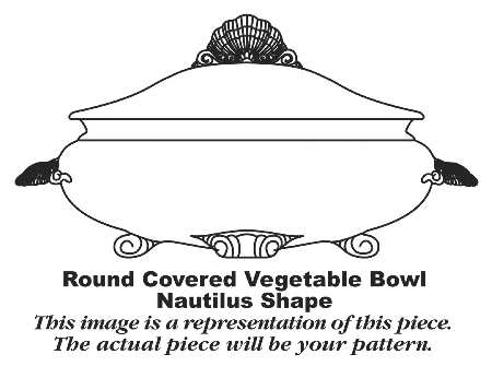 N388 Round Covered Vegetable