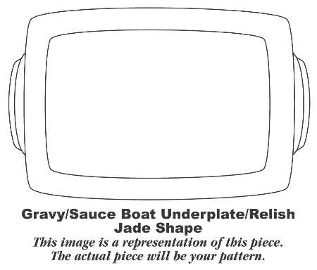 J115 Relish/Gravy Underplate