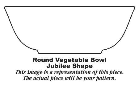 Blue Mist 8" Round Vegetable Bowl