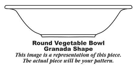 Del Rio 9" Round Vegetable Bowl
