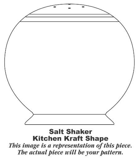 Fluffy Rose 1 (Platinum Trim) Salt Shaker