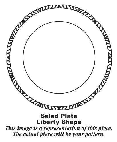 W146 Salad Plate