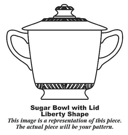 L634 Sugar Bowl & Lid