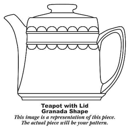 Mystique Teapot & Lid