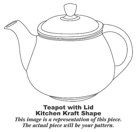 Spring Wreath Teapot & Lid