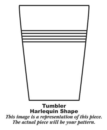 HLC1609 Tall China Tumbler