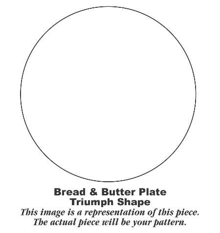 Autumn Time Bread & Butter Plate
