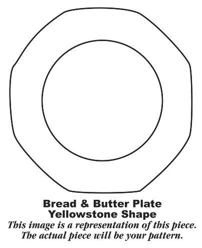Wild Rose Bread & Butter Plate