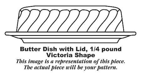 V118 1/4 Lb Covered Butter