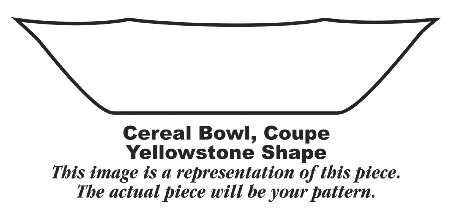 Y795 Coupe Cereal Bowl by Homer Laughlin 