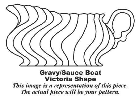 Silver Swirl Gravy Boat by Homer Laughlin 