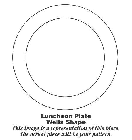 Wells Art Glaze Green Luncheon Plate