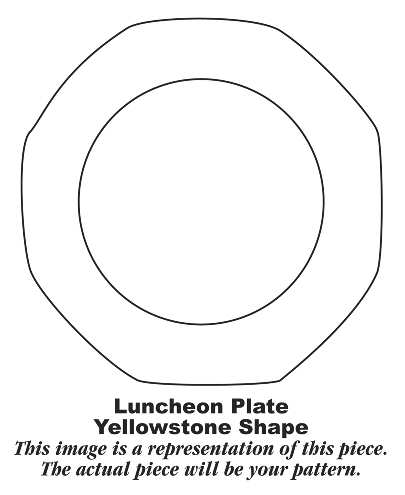 HLC364 Luncheon Plate