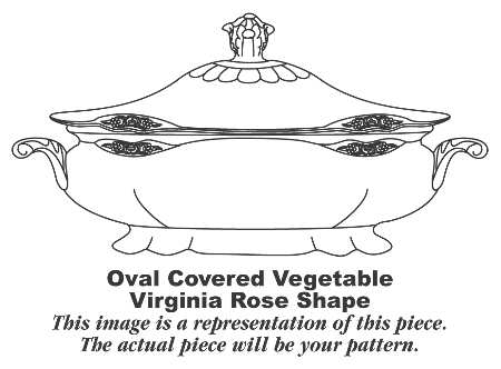 VR266 Oval Covered Vegetable