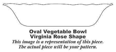 VR175 10" Oval Vegetable Bowl