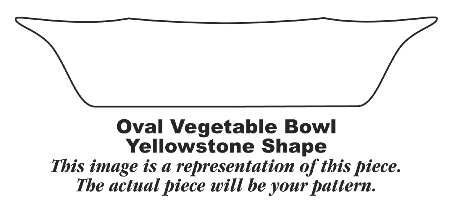 HLC1992 11" Oval Vegetable Bowl