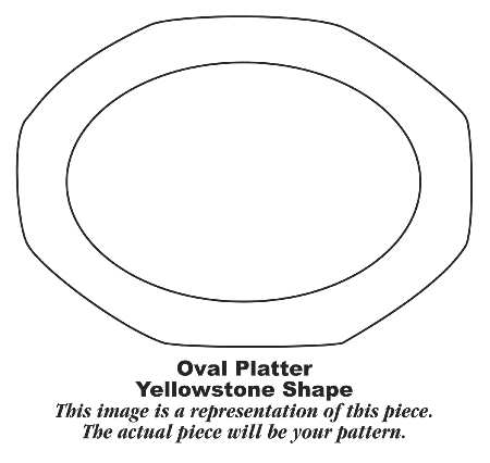 Hostess 9" Oval Serving Platter