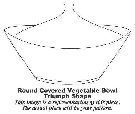 HLC1336 Round Covered Vegetable