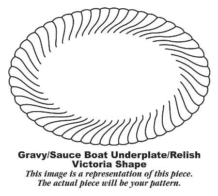 HLC1794 Relish/Gravy Underplate