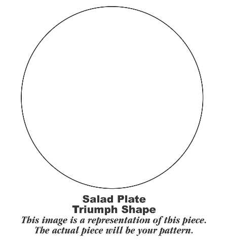 Cynthia Salad Plate