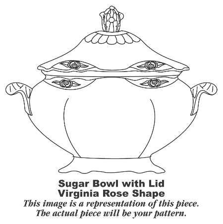 VR168 Sugar Bowl & Lid