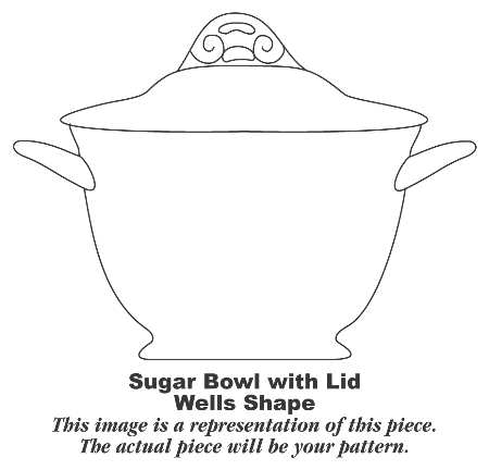 W8743 Sugar Bowl & Lid