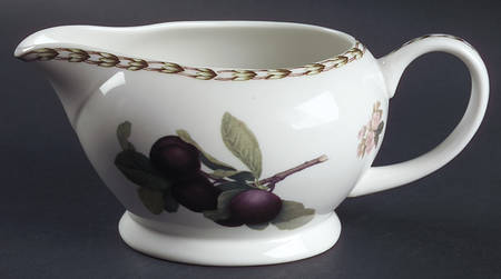 Hooker's Fruit (Fine China, Not Made in England) Gravy Boat