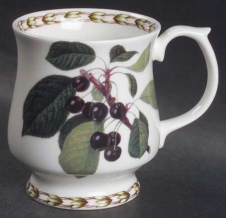 Hooker's Fruit (Fine China, Not Made in England) Footed Mug