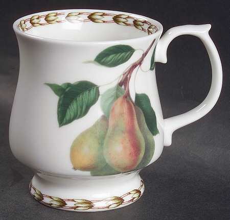 Hooker's Fruit (Fine China, Not Made in England) Footed Mug