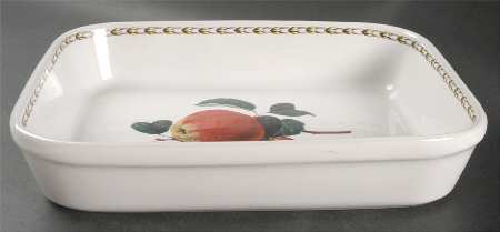 Hooker's Fruit (Fine China, Not Made in England) 12" Rectangular Baker