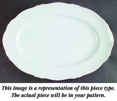 A La Corne 14" Oval Serving Platter