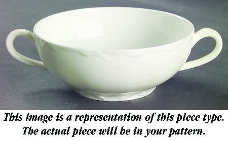 Schleiger 1151c Flat Cream Soup Bowl