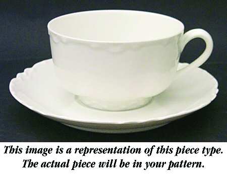 H2141 Flat Cup & Saucer Set