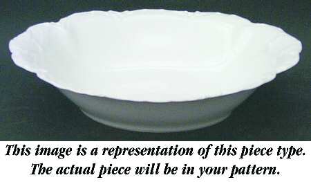 Schleiger 52b 8" Oval Vegetable Bowl