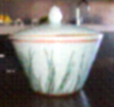 Nature Celadon Round Covered Vegetable