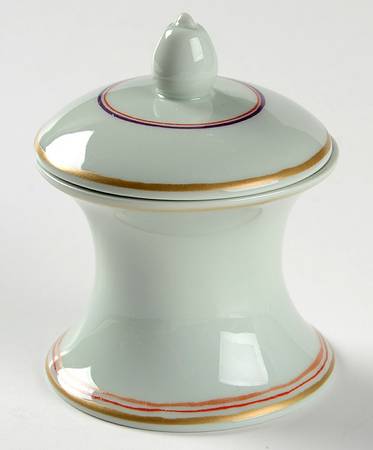 Nature Celadon Mini Sugar Bowl & Lid