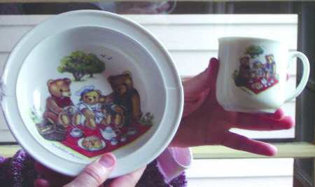 Bear Henry and Friends (2 Piece) Child's Set