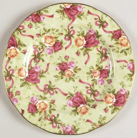 Old Country Roses (Green Chintz) by Royal Albert