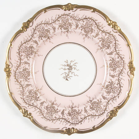 King's Plate Light Pink by Royal Cauldon