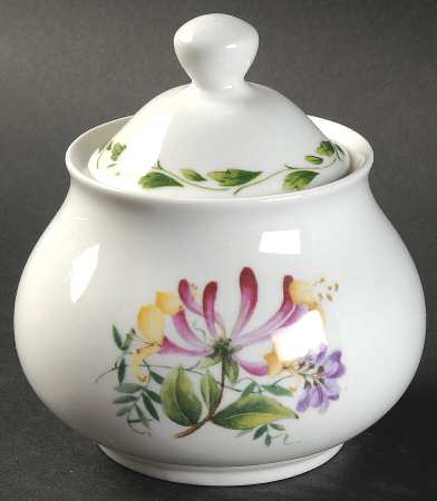 The Garden Sugar Bowl & Lid