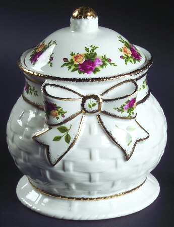 Old Country Roses Sugar Bowl & Lid
